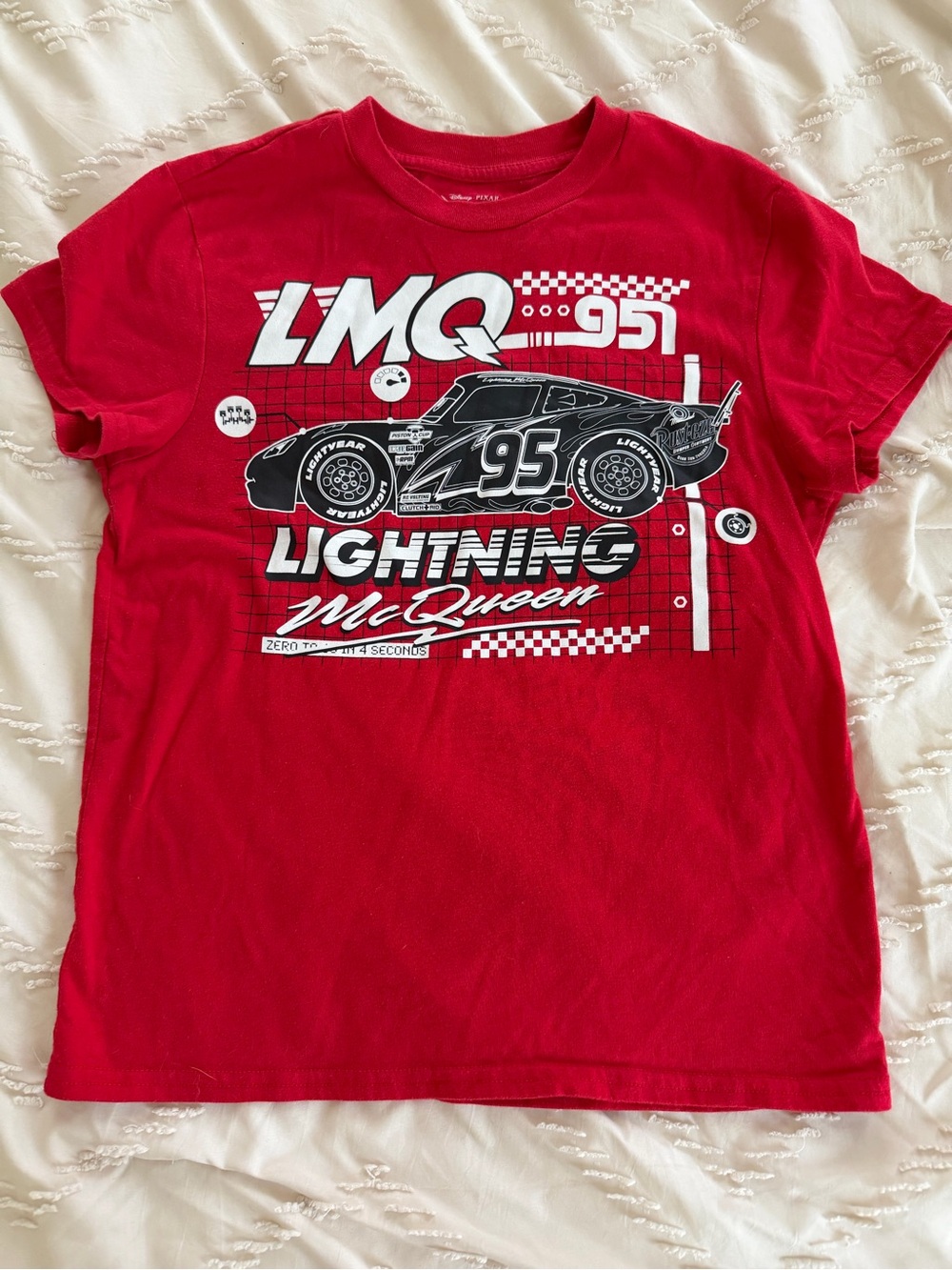 Disney Red Lightning McQueen Graphic Tee